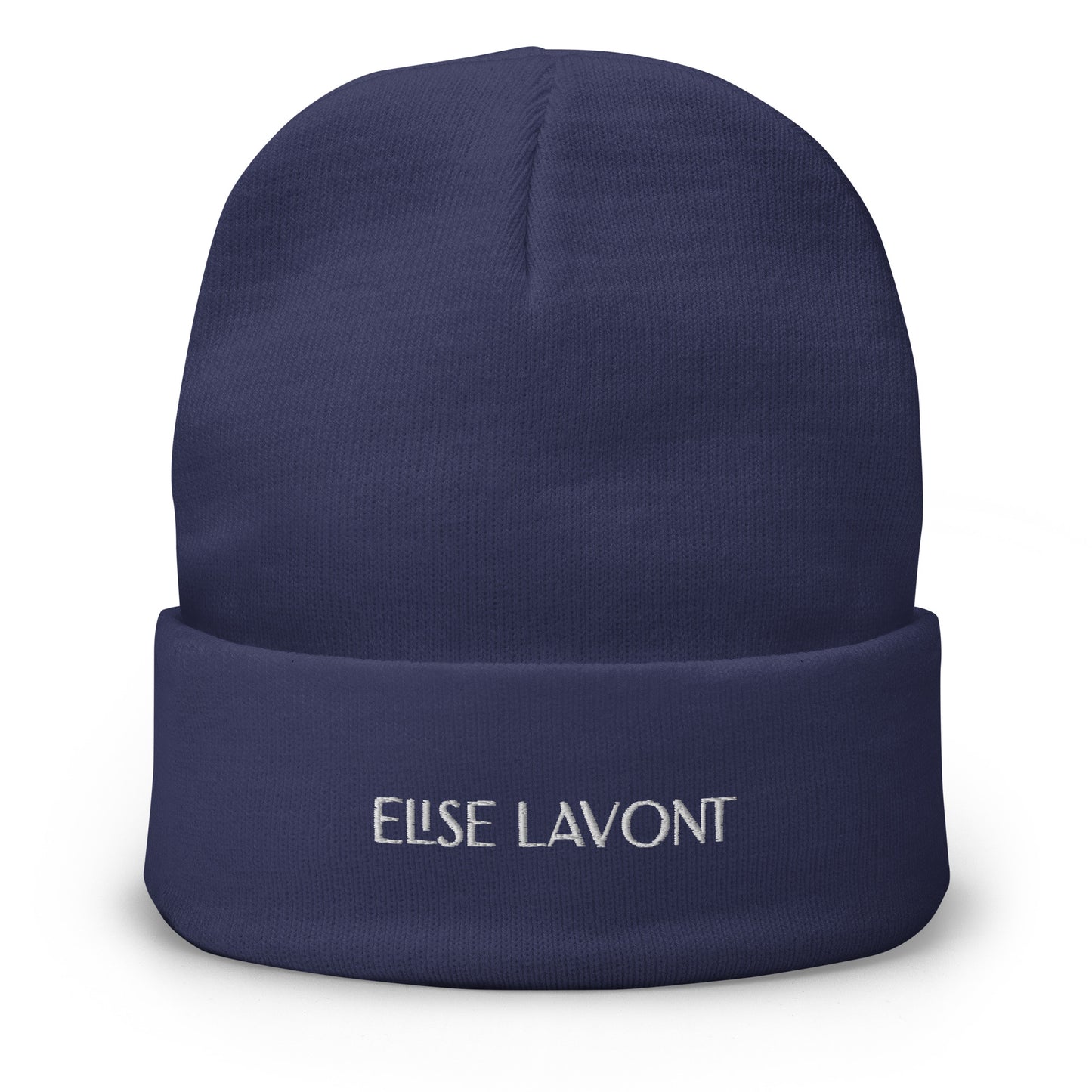 Elise Lavont Embroidered Beanie