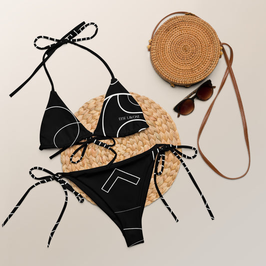 Elise Lavont Signature Detailing String Bikini