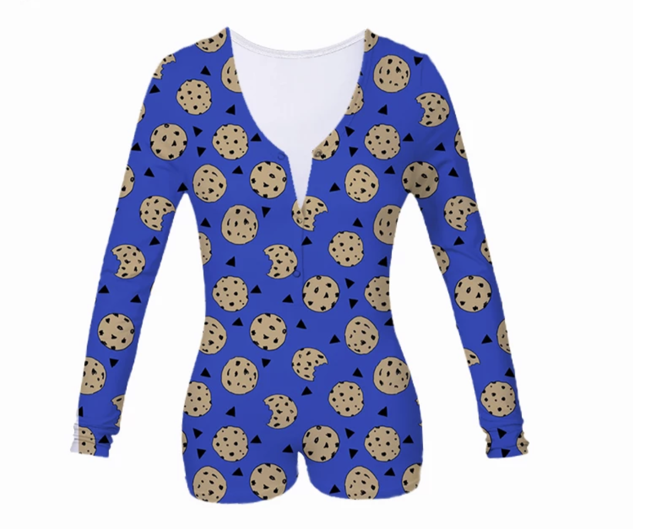 Yummy Cookie Short Onesie PJ - Elise Lavont