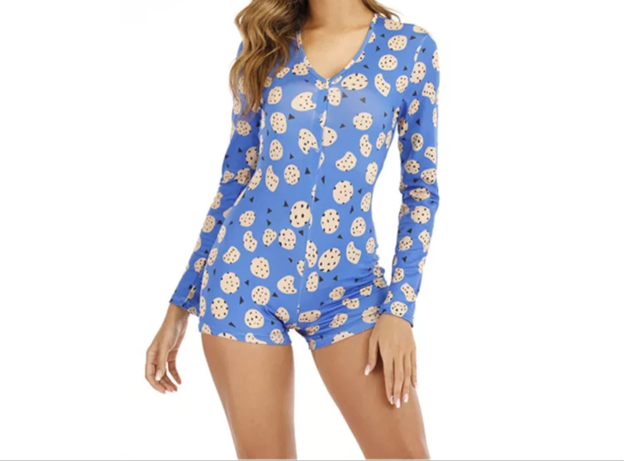 Yummy Cookie Short Onesie PJ - Elise Lavont